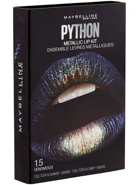 NEW MAYBELLINE - Lip Studio Python Metallic Lip Makeup Kit Venomous